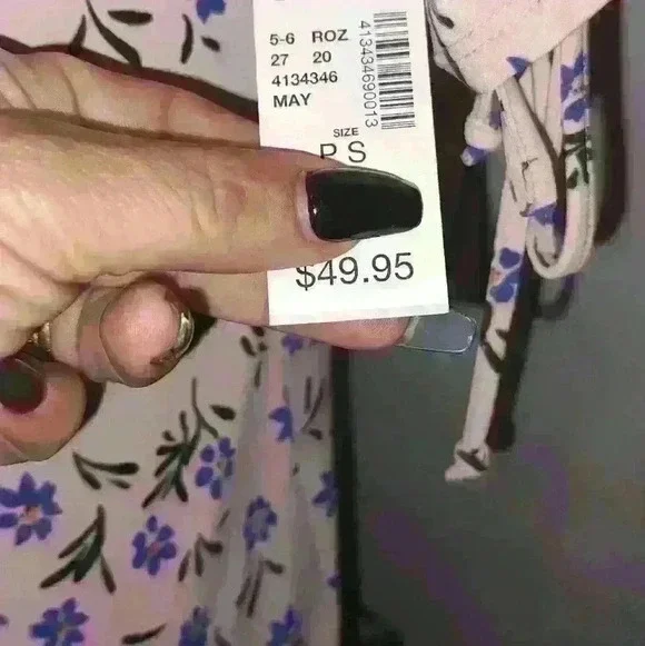 Blue and pink dress barn women's dresses slip on new with tags - Picture 6 of 7